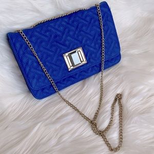 Blue Shoulder Bag NWOT